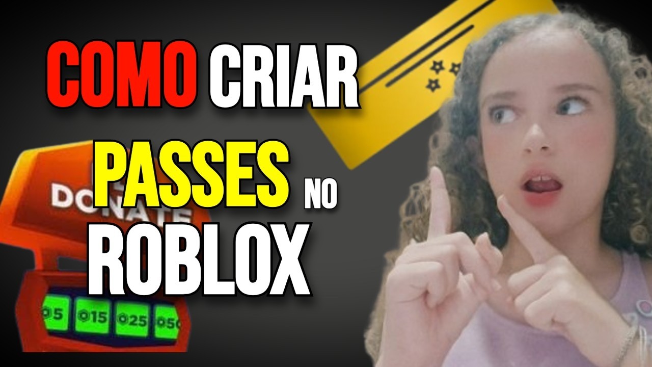 Como criar passes no Roblox - YouTube