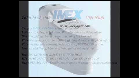 Bon cau thong minh, bồn cầu thông minh, bon cau tu dong, bồn cầu tự động