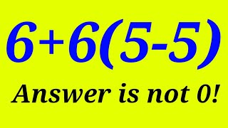 This Simple Math Problem Is Fooling Everyone!