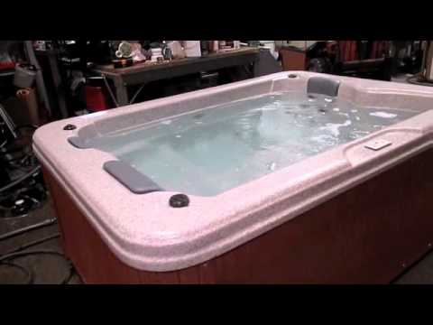 Used Pinto Xl 3 Person Hot Tub Spa 29 Jets Waterfall Teak Cover Nashville