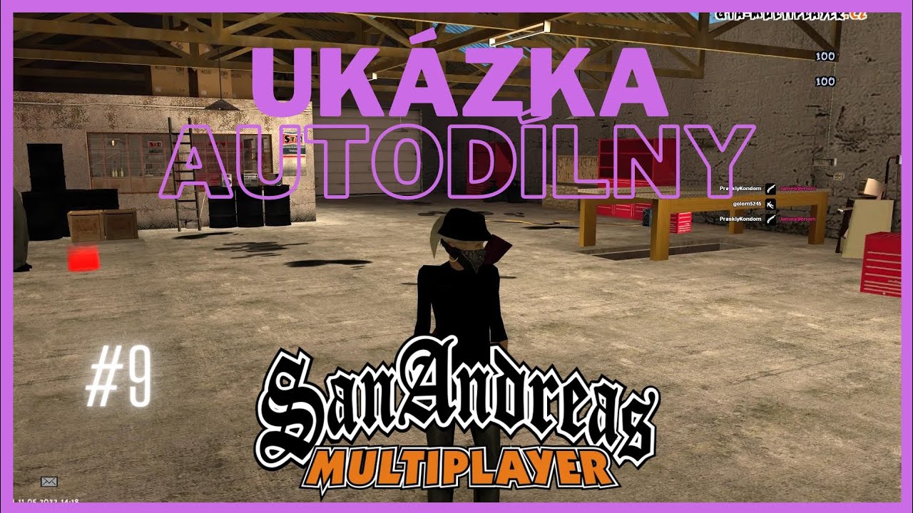 GTA SA [WTLS] #9 Ukázka Autodílny!????