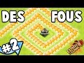 Des fous 2  que des 3 etoiles magnifiques  clash of clans