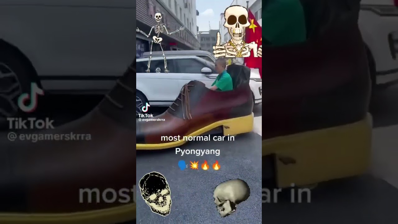 Most Normal car in Pyongyang.