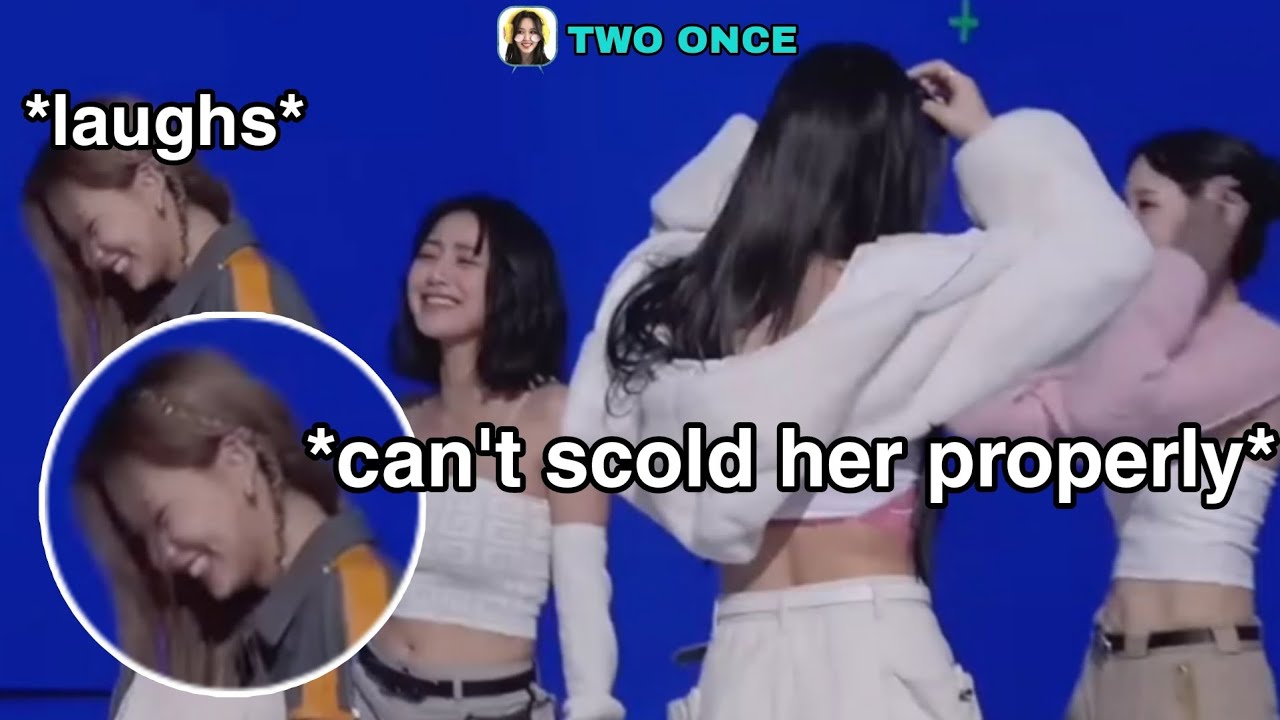 Tzuyu made mistakes but unnies can't do anything about it 😂