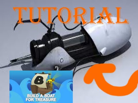 Roblox Build A Boat Portal Gun Tutorial!