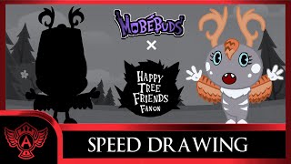 Speed Drawing: Happy Tree Friends Fanon - Oddity | Mobebuds Style
