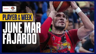 JUNE MAR FAJARDO | PLAYER OF THE WEEK | PBA SEASON 48 PHILIPPINE CUP | HIGHLIGHTS