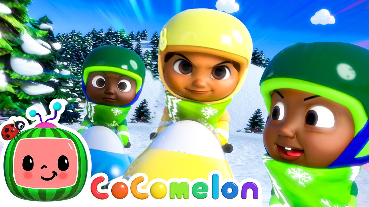 Cody vs Nina - Super Fast Snow Race! | Cody and Friends! Sing with ...