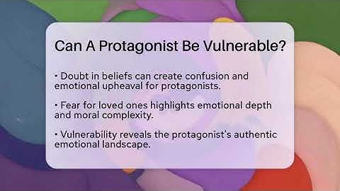 Can A Protagonist Be Vulnerable? - The Prose Path