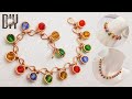 Bracelet | necklace | String of colorful Christmas lights | Noel | decorate | bead jewelry 1010