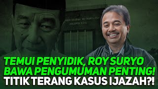 Download Lagu TEMUI PENYIDIK, ROY SURYO BAWA PENGUMUMAN PENTING! TITIK TERANG KASUS IJAZAH?! MP3