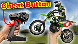 RC Motorbike Has Cheat Button