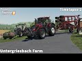 Storage Bales on the farm, Fertilizing, Cultivating  │Untergriesbach│FS 19│Timelapse#2