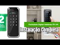 INSTALAÇÃO / FECHADURA DIGITAL INTELBRAS FR101