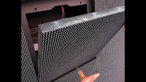 Front service LED display 320x320 250x250