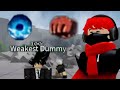 FIGHTING DUMMIES in THE STRONGEST BATTLEGROUNDS