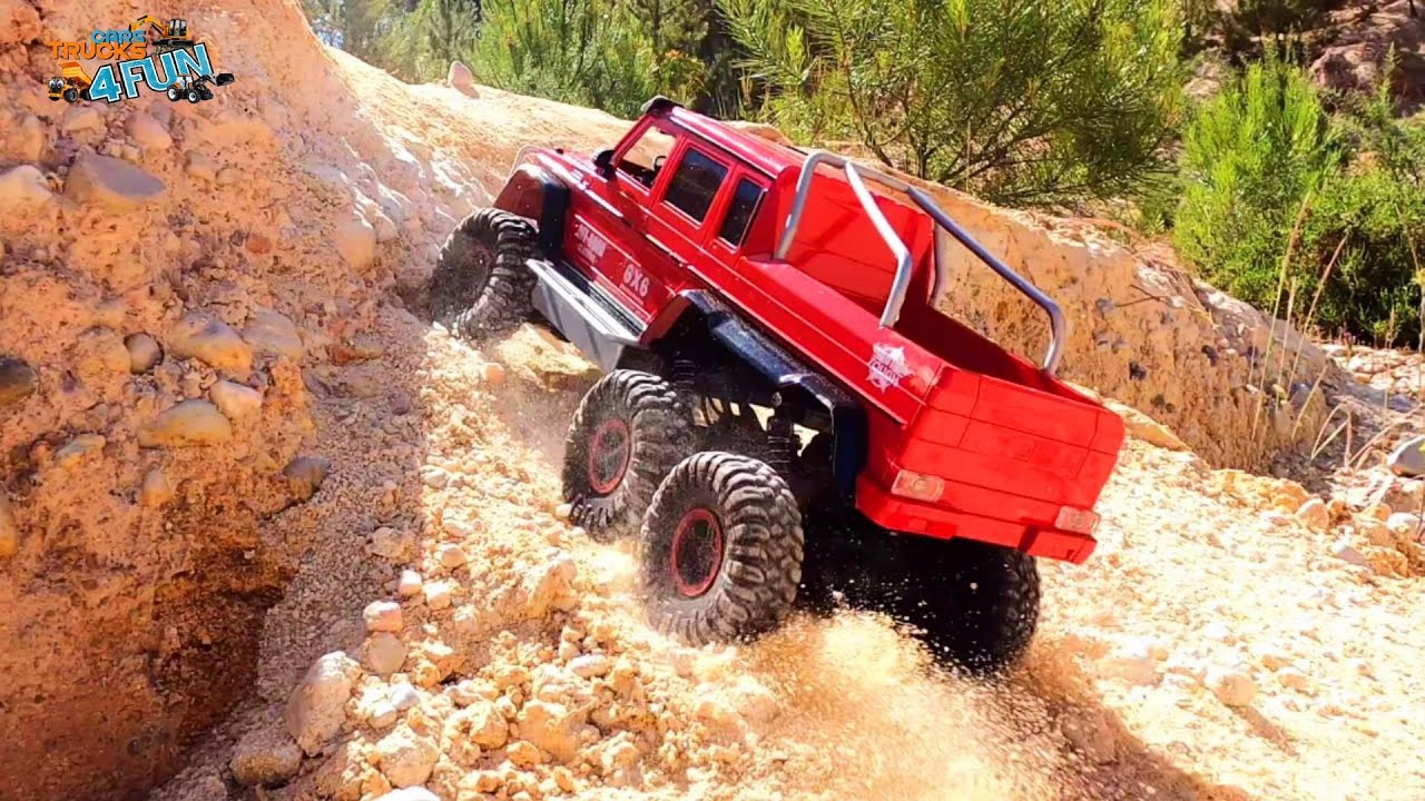 Off Road Rock Crawler Buggy 6WD DOYOQI BE086 Unboxing Cars