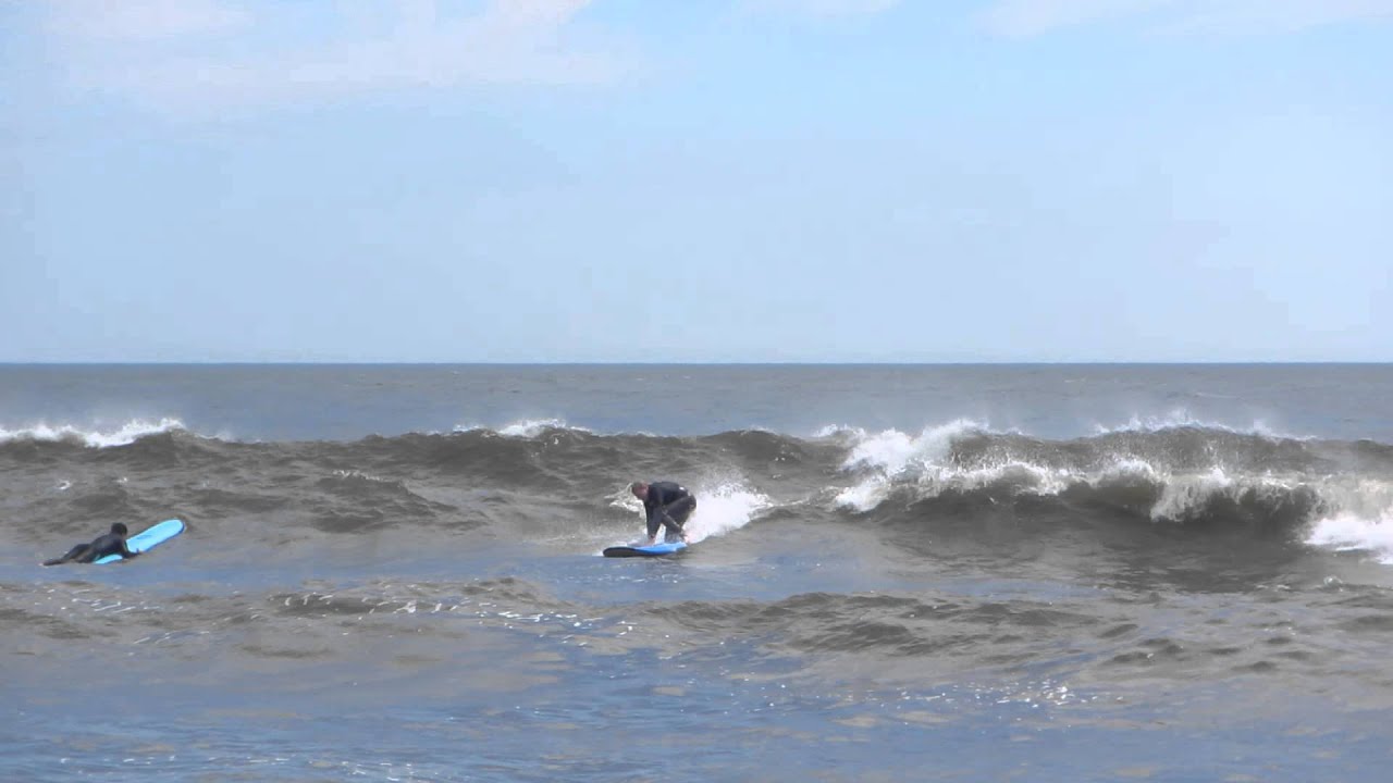 June 21 2015 Skudin Surfing Lesson Long Beach YouTube