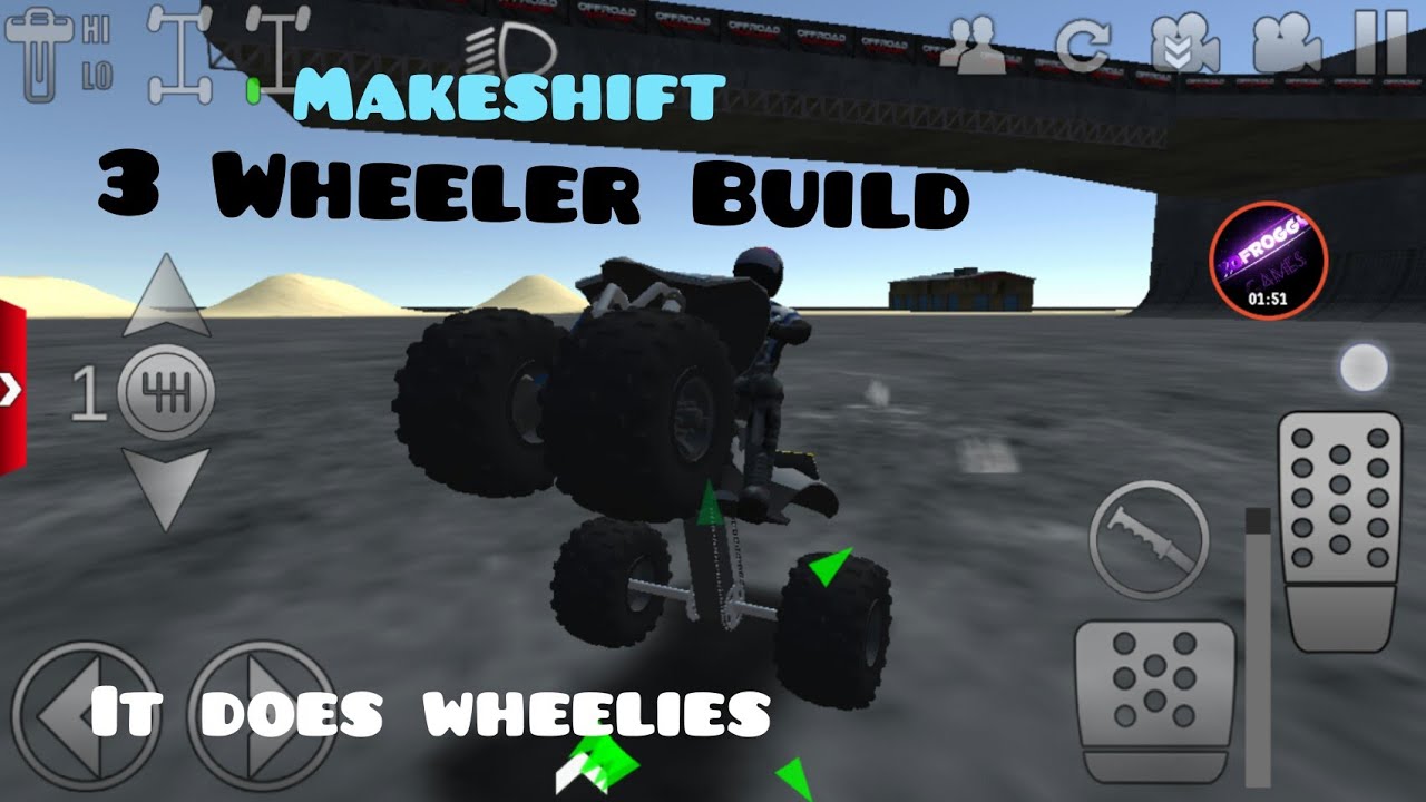 Offroad Outlaws "3Wheeler" Quad Build (It Does Wheelies) YouTube