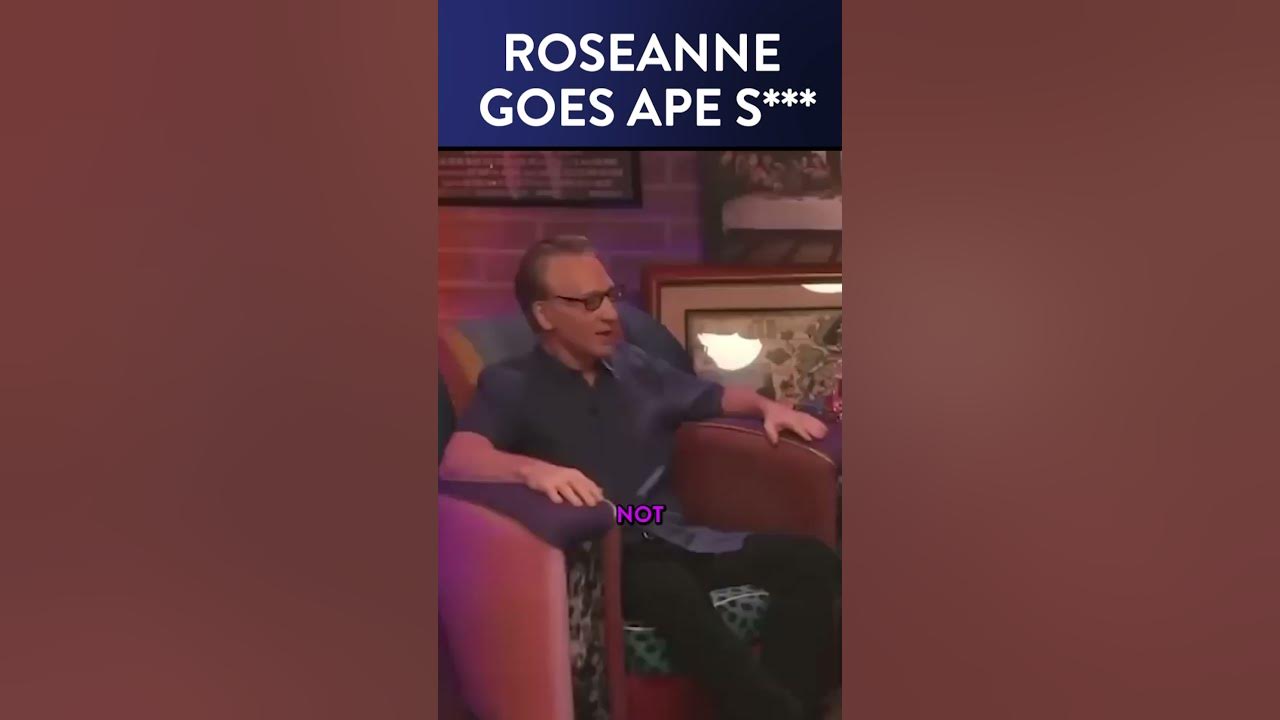 Bill Maher Tells Roseanne Barr Her Tweet Was Racist & Her Reaction Is Perfect #Shorts