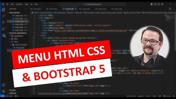 Créer un menu en HTML, CSS et Bootstrap et intégrer plusieurs pages