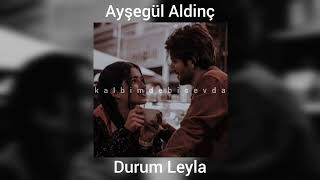 Ayşegül Aldinç & Gökhan Türkmen - Durum Leyla (speed up) Resimi