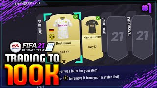 FIFA 21 FREE COINS WHEN YOU CREATE YOUR CLUB - TRADING TO 100K  #1