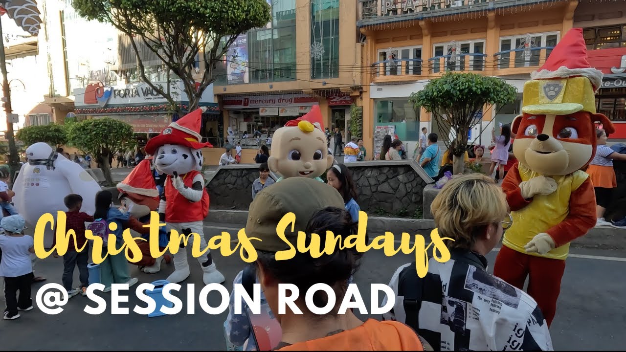 Christmas Sundays at Session Road, Baguio City | Walking Tour | December 17, 2023