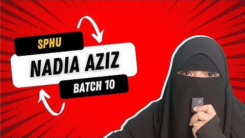 TUGASAN 2 : VIDEO TAZKIRAH | #nadia #sphu #batch10 #haji #umrah #2023 " Saie : Sejarah & Hikmah.. "