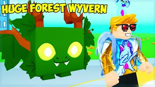 We Hatched the HUGE FOREST WYVERN In Roblox Pet Simulator X