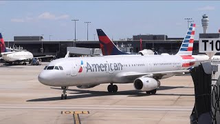 Flight Experience Atlanta to Orange County - American Airlines DFW Layover / Marta Train & Skylink