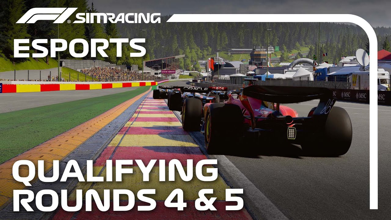Qualifying I F1 Sim Racing World Championship 2024 I Round 4 & 5 I Silverstone & Spa