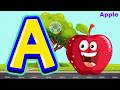 A for Apple 🍎 | Fun Learning Music Time | Mini Shark 🦈