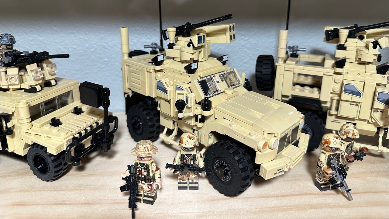 Largest Modern Military Lego Brickmania Collection!! 