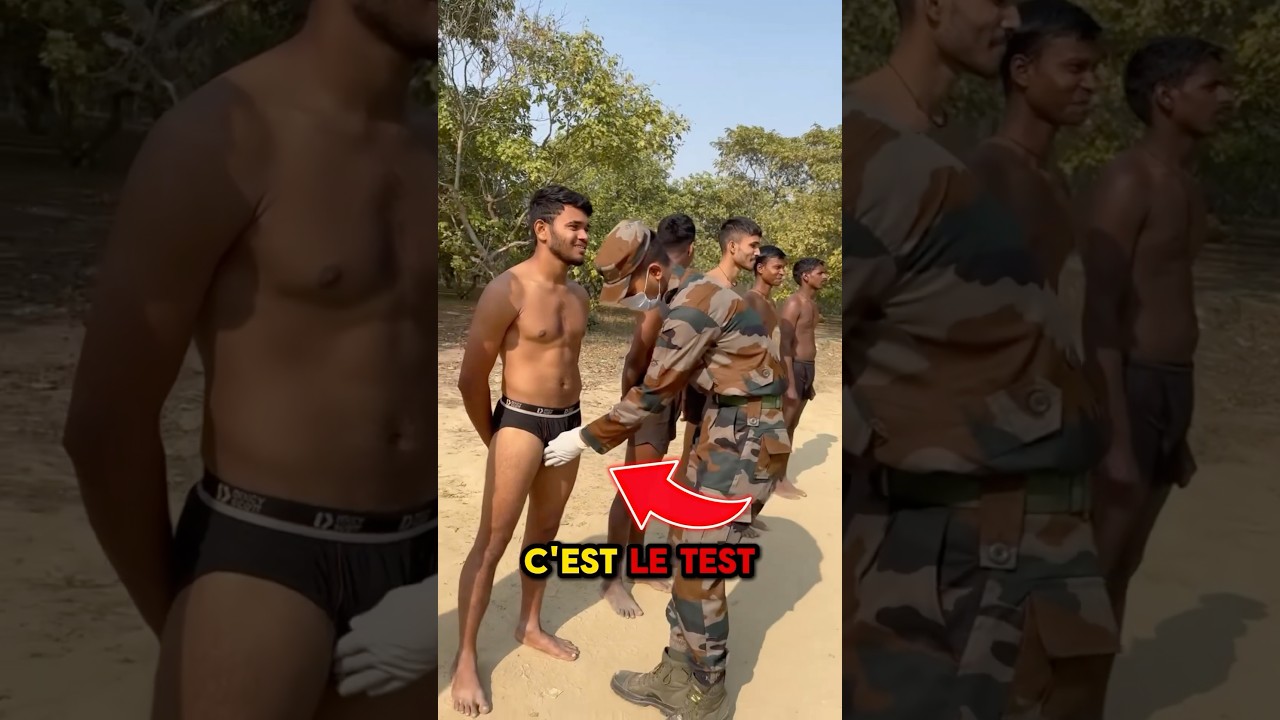 Le test BIZARRE pour entrer dans l’ARMÉE INDIENNE ! 😅