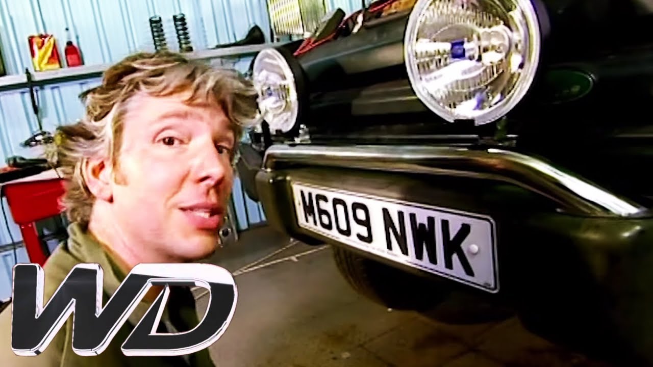 Installing New Spotlights On A Land Rover Discovery | Wheeler Dealers