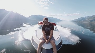 Day on the lake Insta 360 One X camera and DJI Spark