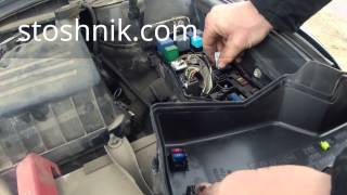 Замена предохранителя Тойота Камри 2008 гв  / How to replace the fuse TOYOTA CAMRY