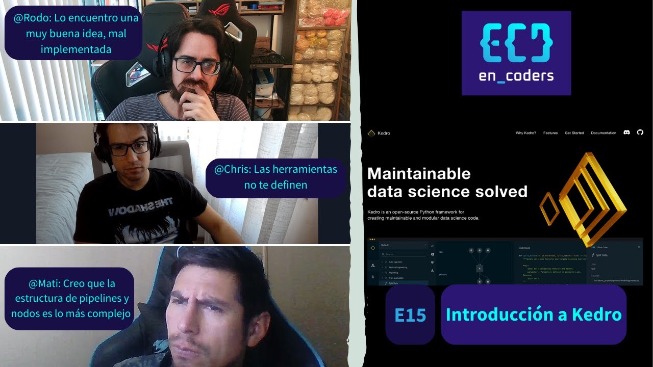 E15 - Introducción a Kedro - YouTube