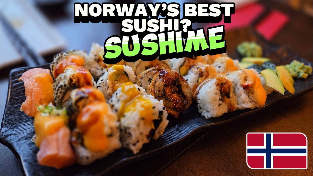 Is This the BEST Sushi Buffet in Norway? 🇳🇴🍣