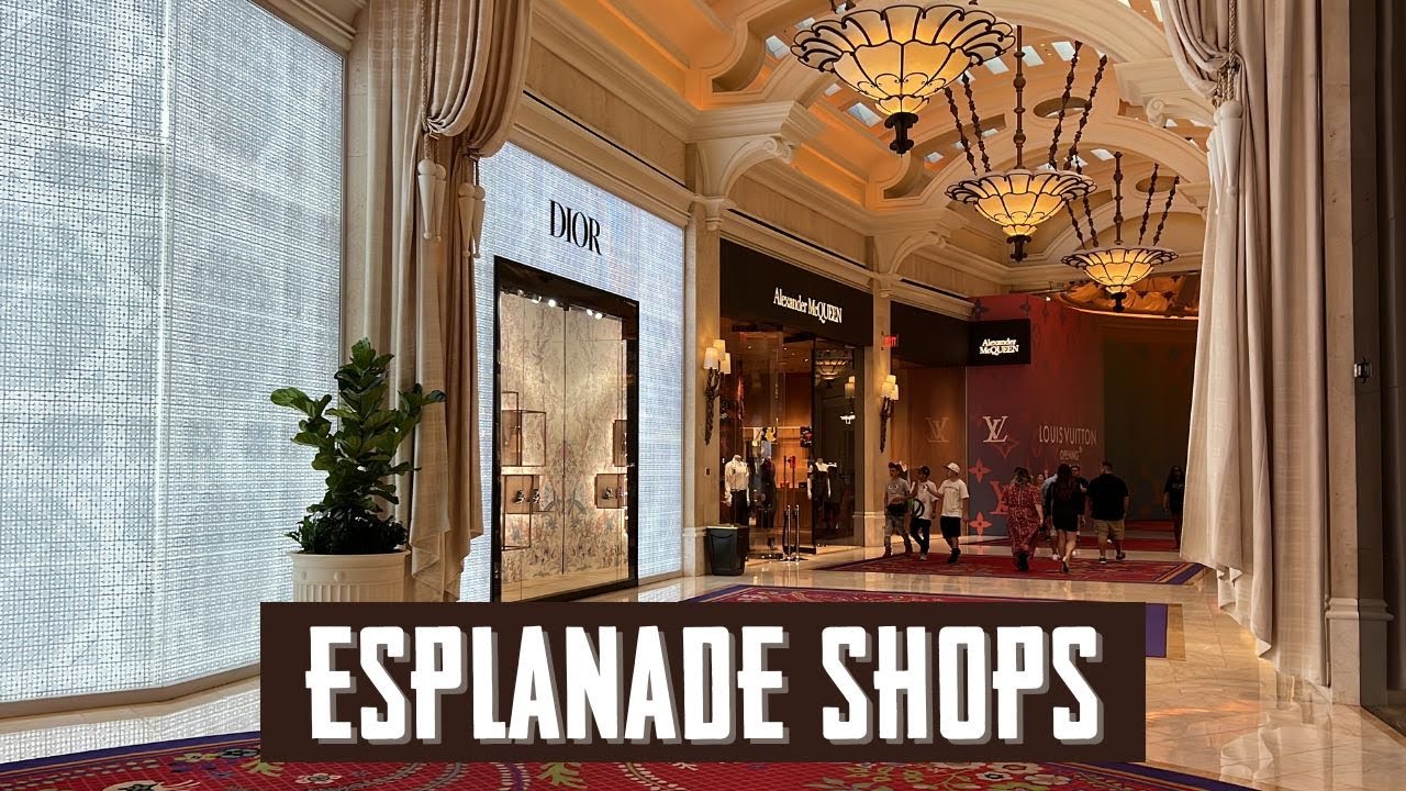Esplanade Shops Las Vegas Wynn Hotel & Casino Las Vegas Shopping Las Vegas, Nevada YouTube