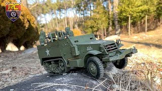 Torro 1/16 RC U.S. Army M16 Half-track