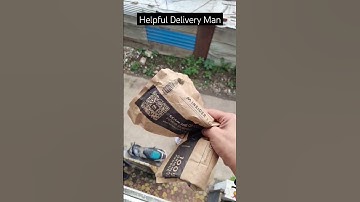 Helpful Delivery Man #myntra #delivery #reels #shorts