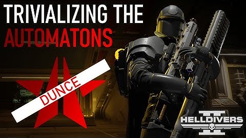 The best Automaton loadout on Helldivers 2 