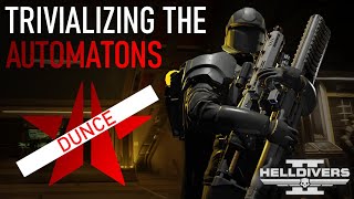 The Best Automaton loadout on Helldivers 2