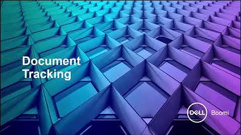 Boomi Admin Section 2   10   Document Tracking