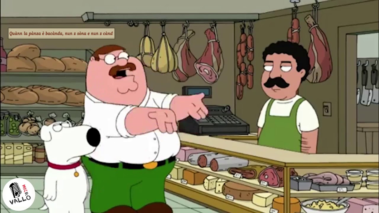 peter griffin trip to italy