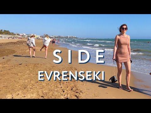 Side Currently from Evrenseki . On the beach TURKEY #side #turkey #evrenseki