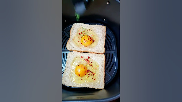 10 Minutes Breakfast Egg Toast Recipe In Air Fryer