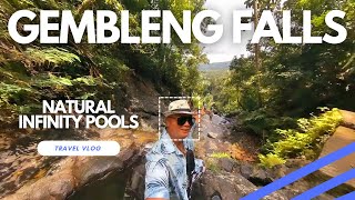 Multiple Infinity Falls in One Area! - Gembleng Waterfalls - Ubud Bali, Indonesia 🇮🇩